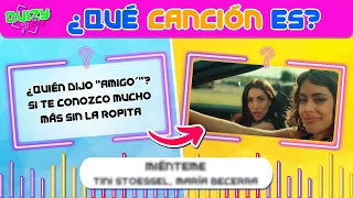 Adivina la CANCIÓN a partir de una Frase 🎤🎶👩🏻‍🎤 | QuizyBox | Trivia