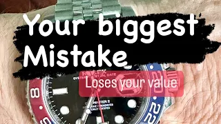 Rolex and Luxury watch values: How YOU lose money