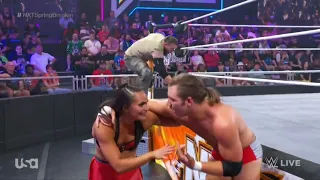 WWE NXT JOSH BRIGGS & FALLON HENLEY VS BROOKS JENSEN & KIANA JAMES 04/25/23