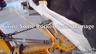 Fixing Some Rocker Panel Damage