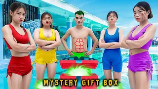 FUNNY MYSTERY GIFT BOX PRANK BATTLE Girl Nerf Guns PVQ Nerf War