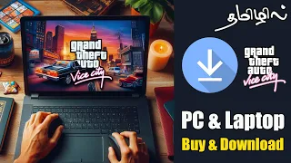 How to Download GTA Vice City in Laptop in Tamil | Buy on Steam