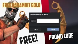 Standoff 2 Promo Codes 2022🥳(Free Gold Karambit😳)
