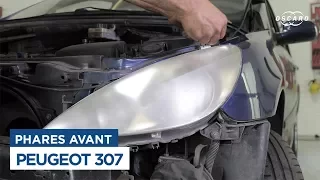 307 Peugeot - Changer les phares avant