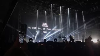 Massive Attack -  Unfinished Sympathy @Clockenflap festival 2017 Hongkong 19 11 2017