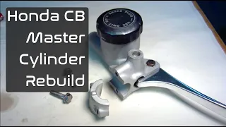 Honda CB Master Cylinder Rebuild