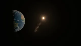 Earth and sun Animation