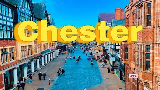 Chester City | 4K | Walk tour | 2023