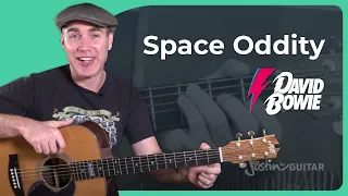 Space Oddity by David Bowie | Acoustic Guitar Lesson