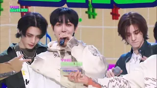 240423 BOYNEXTDOOR 보이넥스트도어 Earth, Wind & Fire 1st 🏆 Win on THE SHOW CHOICE!  XIAOJUN HYEONGJUN NANA