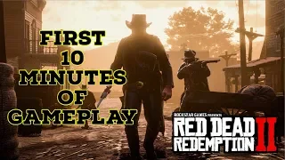 Red Dead Redemption 2 First 10 Minutes of Gameplay