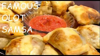The famous "OLOT SOMSA" at home, Uzbek Samsa | Uzbek Foods