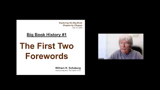 Big Book History #1: The First Two Forewords