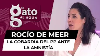 Rocío de Meer atiza sin piedad al PP por su cobardía con la amnistía