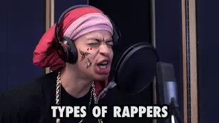 TYPES OF RAPPERS IN THE STUDIO