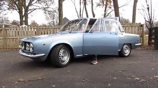 1969 Alfa Romeo Berlina warm up.