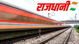 All RAJDHANI EXPRESS of India at full speed | Indian Railways