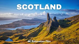 🏴󠁧󠁢󠁳󠁣󠁴󠁿 The Most Beautiful Places in Scotland 4K | Relaxation Film With Celtic Music