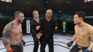 Alex Volkanovski vs. Korean Zombie Full Fight (EA Sports UFC 4)