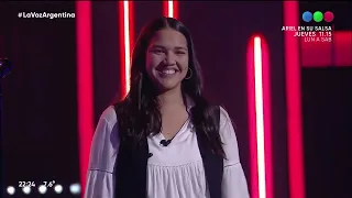 La paraguaya que emocionó al jurado de concurso "La Voz Argentina""