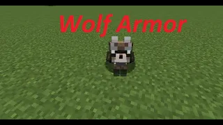 Zbroja dla psa w Minecraft (wolf armor)