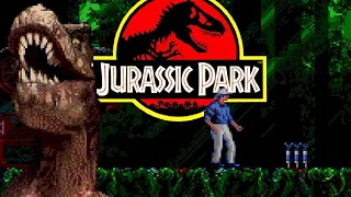 Jurassic Park (Sega Genesis) Playthrough Longplay Retro game