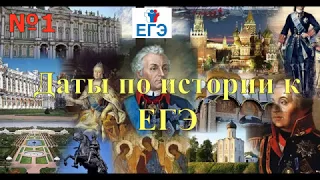 Как запомнить даты по истории к ЕГЭ или МНЕМОТЕХНИКА Вам в помощь.