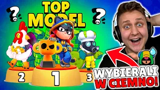 ZROBIŁEM TOP MODEL w BRAWL STARS, ale NIKT NIE ZNAŁ KATEGORII!? *Wybierali SKINY W CIEMNO!😲*