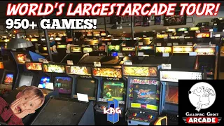 An Absurd Amount of Arcade Games! | Galloping Ghost Arcade Tour November 2023