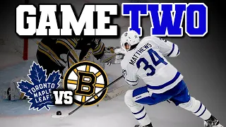 Review Maple Leafs vs Bruins Game Two - AUSTON MF'N MATTHEWS!