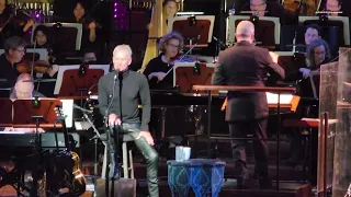 Sting in San Francisco with the SF Symphony. Valentine's Day 2024 #Sting #sfsymphony @AunteeBebe