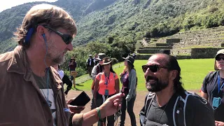 Nassim Haramein & Brad Olsen at Machu Picchu, Peru
