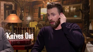 Chris Evans & Ana De Armas interview for Knives Out movie