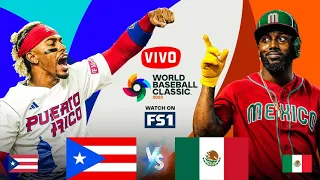 Quarter Finals ll Puerto Rico vs México ll Live Stream | 2023 World Baseball Classic Full Game