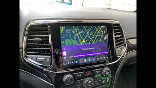 Android и навигация Jeep Grand Cherokee 2020, 2021, 2022 (Андроид в Джип Гранд Чероки)
