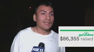 Whittier man whose work truck got stolen on live TV thankful after community stepped in to help