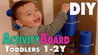 DIY Activity Board für Kleinkinder von 1-2 Jahren | mamiblock - Der Mami Blog