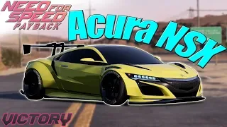 1200hp+ Acura NSX FULLY CUSTOMIZED LV399 | Need for Speed Payback