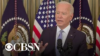 Biden speaks on booster shots, COVID response and economic plans