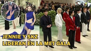 JENNIE Y STRAYKIDS DESLUMBRAN EN LA MET GALA 2024