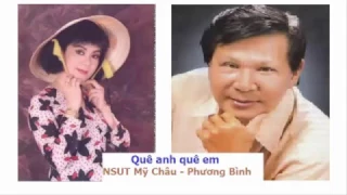 Ca cổ: Quê anh quê em - SG: Trọng Nguyễn - Mỹ Châu & Phương Bình [kèm lời ca]