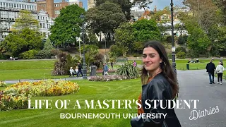 LIFE OF A MASTER'S STUDENT // BOURNEMOUTH UNIVERSITY (x Conference Day) | Uni Vlog Diaries | Dafy