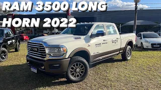 RAM 3500 4x4 Longhorn 2022 - A mais LUXUOSA RAM!! (4K HDR)