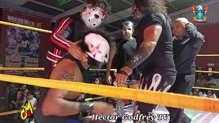 RUSTIK BOY,RAYITO Y PRÍNCIPE ARIAN VS  ICE KILLER JR.ESPACIAL JR.Y MERCURIO NEGRO