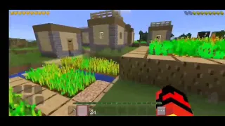 Деревня Minecraft.