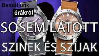 Sosem látott szinek és szíjak: Orient Mako 40mm - Beszéljünk órákról