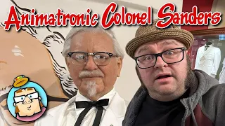 Animatronic Colonel Sanders at Colonel Sanders Museum + Kentucky Derby Museum - Louisville, KY