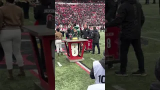 Lamar Jackson Halftime Number Retirement Ceremony