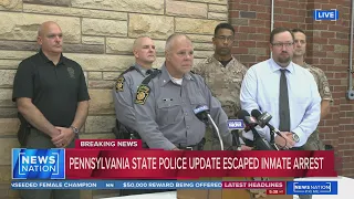 Police: Survivalist Michael Burham captured after Pennsylvania prison escape | NewsNation Prime