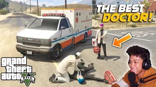 Maging sa DOCTOR sa GTA 5!! (paramedic) | Billionaire City RP